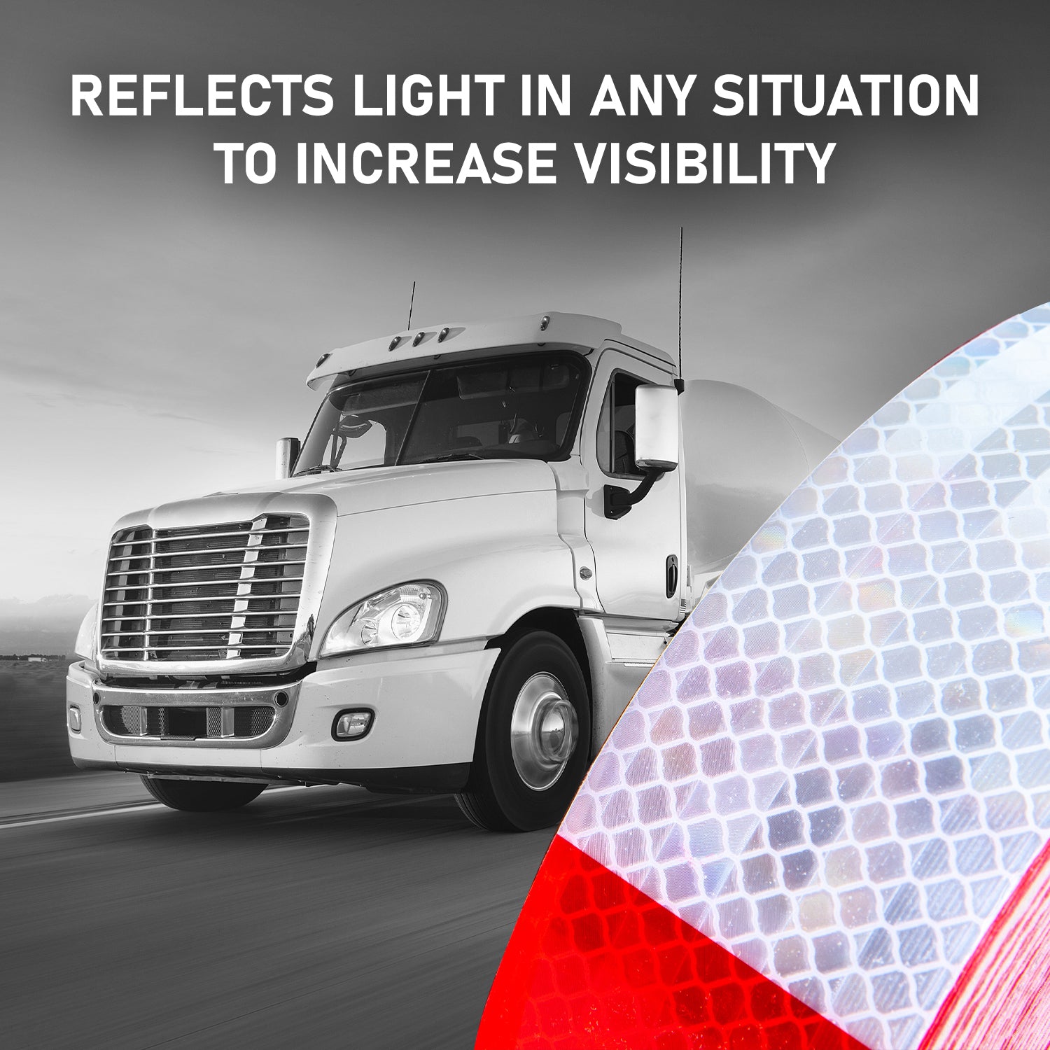 Reflective Tape, DOT-C2 Waterproof Red-White Adhesive – Canopus Direct